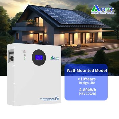 2560Wh 100ah 24v литийная батарея 50Ah-200Ah свинцово-кислотная батарея для солнечного хранения